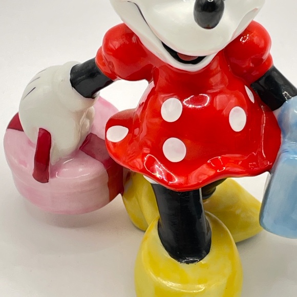 Disney Vintage Minnie Mouse Porcelain Figurine Collectible - Picture 6 of 12
